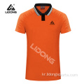 Lidong 최신 디자인 승화 편안한 스포츠 티셔츠